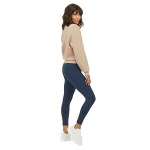 ASSETS BY SPANX Navy Blue 7/8 Leggings Size S/P